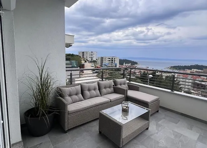 Luxury Penthouse In Makarska, Croatia Apartman *